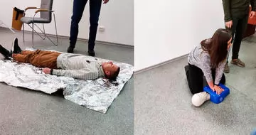 Курсы первой медицинской помощи для KIDDISVIT. 