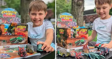 Новые коллекционные машинки #Sbabam – JURASSIK CAR!