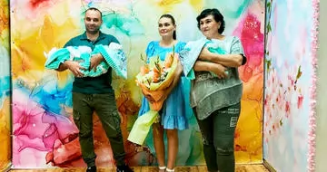 KIDDISVIT поздравляет семью, в которой родилась тройня!
