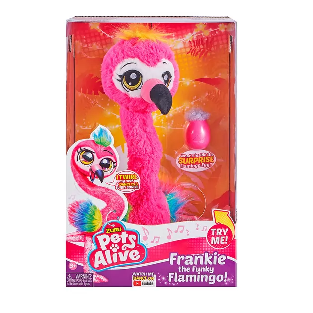 Интерактивный игровой набор Pets Alive - Весёлый Фламинго