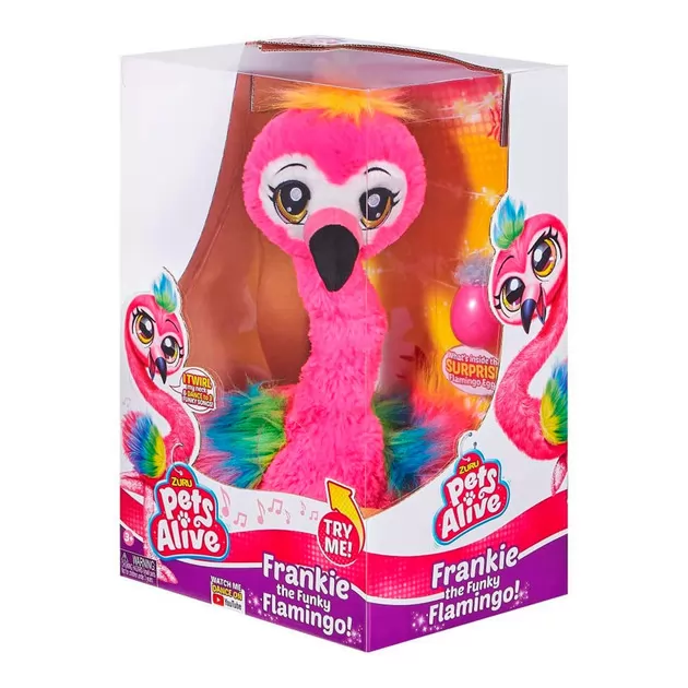 Интерактивный игровой набор Pets Alive - Весёлый Фламинго