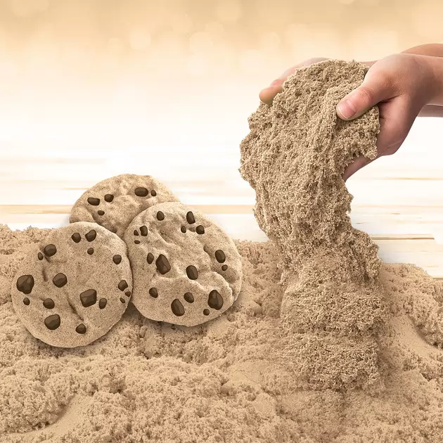 Песокдлядетскоготворчествас ароматом -KineticSand   Печенье
