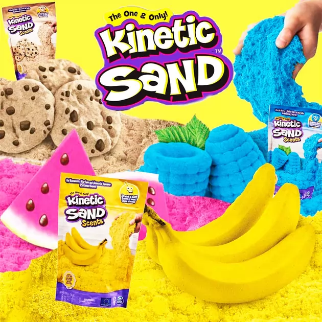 Песокдлядетскоготворчествас ароматом -KineticSand   Печенье