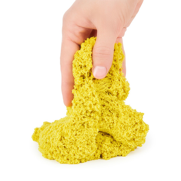 Песокдлядетскоготворчествас ароматом -KineticSand Банановый десерт