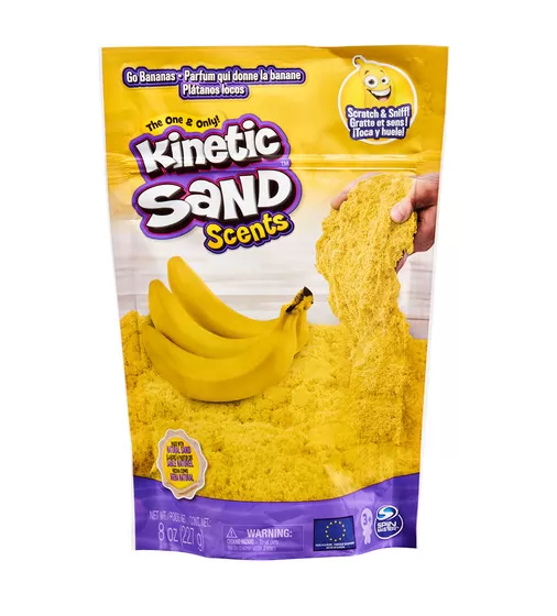 Песокдлядетскоготворчествас ароматом -KineticSand Банановый десерт - 71473B_1.jpg - № 1