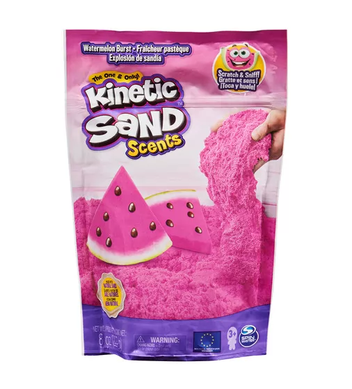 Песокдлядетскоготворчествас ароматом -KineticSand Арбузный взрыв - 71473W_1.jpg - № 1