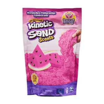 Песокдлядетскоготворчествас ароматом -KineticSand Арбузный взрыв