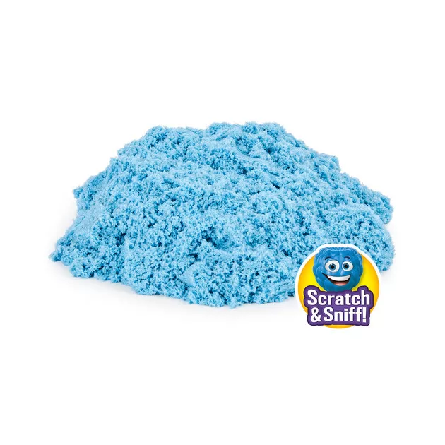 Песокдлядетскоготворчествас ароматом -KineticSand Голубая малина