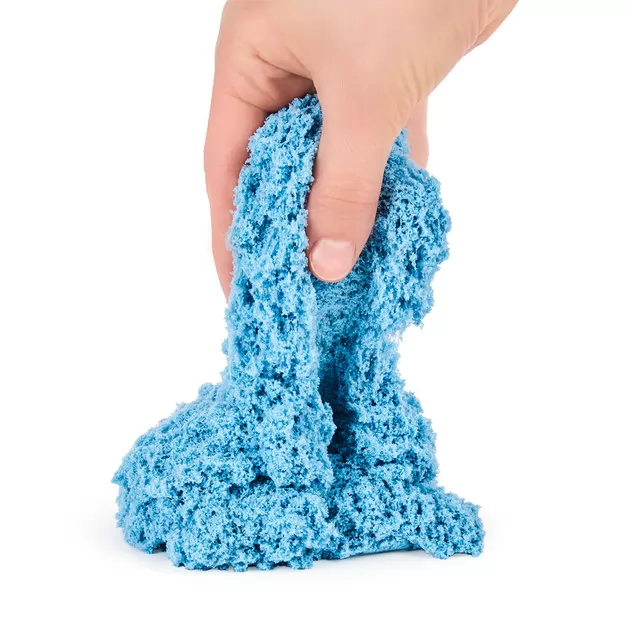 Песокдлядетскоготворчествас ароматом -KineticSand Голубая малина