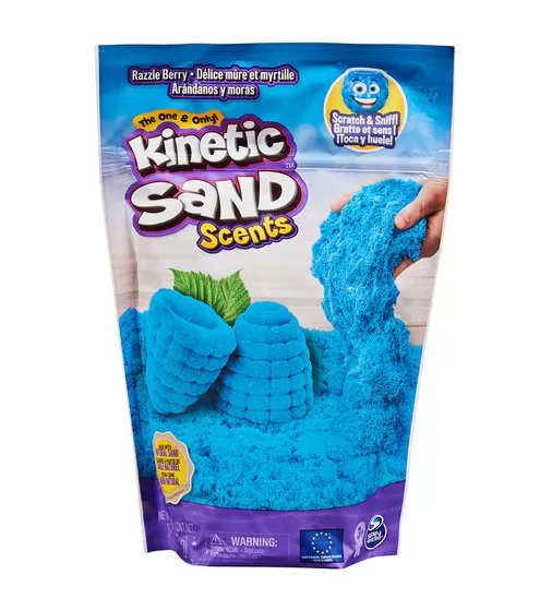 Песокдлядетскоготворчествас ароматом -KineticSand Голубая малина - 71473R_1.jpg - № 1