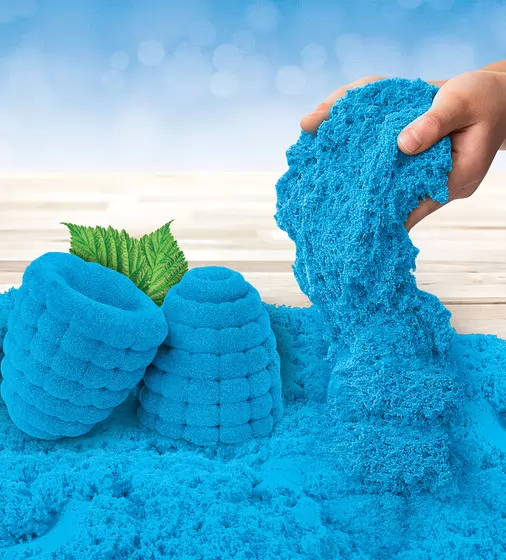 Песокдлядетскоготворчествас ароматом -KineticSand Голубая малина - 71473R_4.jpg - № 4