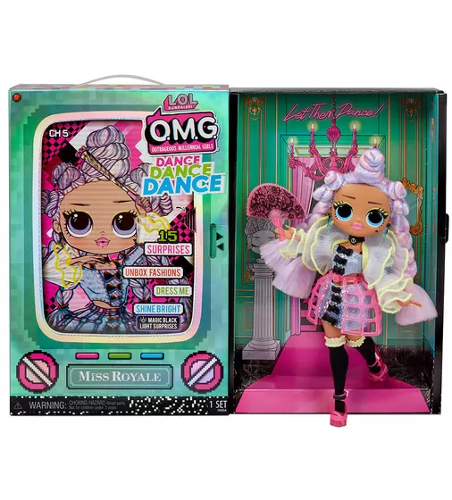 Набор с куклой L.O.L. Surprise! серии O.M.G. Dance" – Мисс Роял" - 117872_5.jpg - № 5