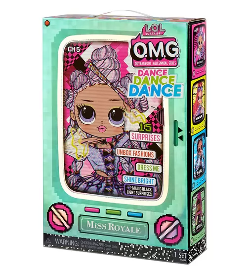 Набор с куклой L.O.L. Surprise! серии O.M.G. Dance" – Мисс Роял" - 117872_9.jpg - № 9