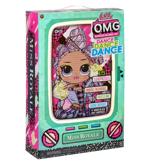 Набор с куклой L.O.L. Surprise! серии O.M.G. Dance" – Мисс Роял" - 117872_11.jpg - № 11
