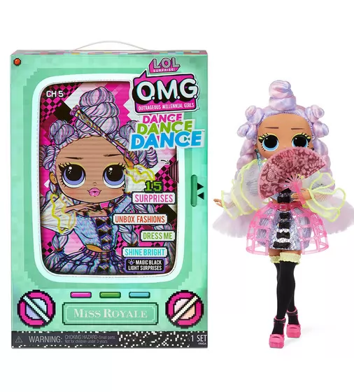 Набор с куклой L.O.L. Surprise! серии O.M.G. Dance" – Мисс Роял" - 117872_1.jpg - № 1