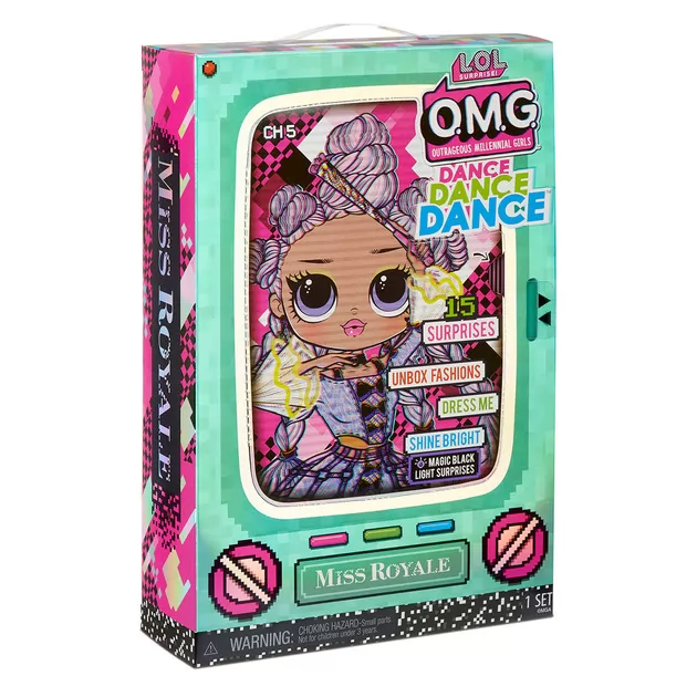 Набор с куклой L.O.L. Surprise! серии O.M.G. Dance" – Мисс Роял"