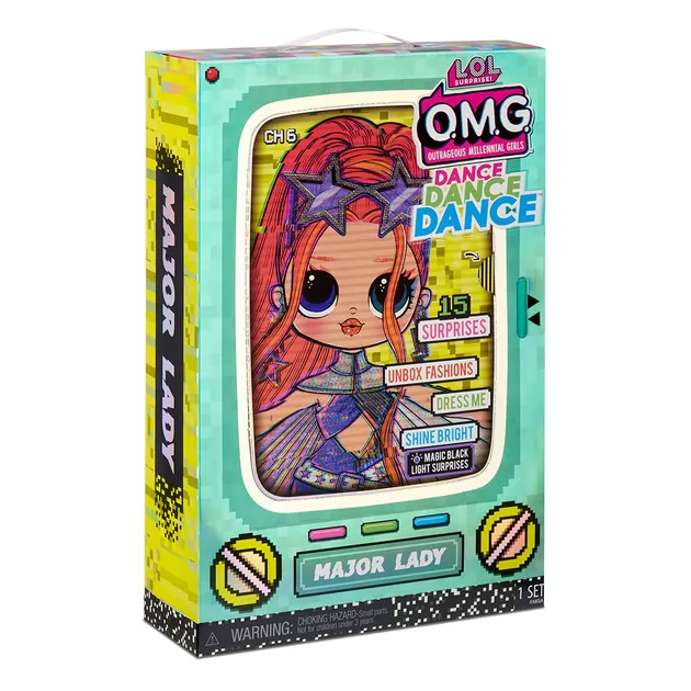 Набор с куклой L.O.L. Surprise! серии O.M.G.Dance" - Леди-Крутышка"