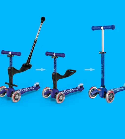 Самокат MICRO серии Mini 3in1 Deluxe Plus" – Синий" - MMD080_14.jpg - № 14