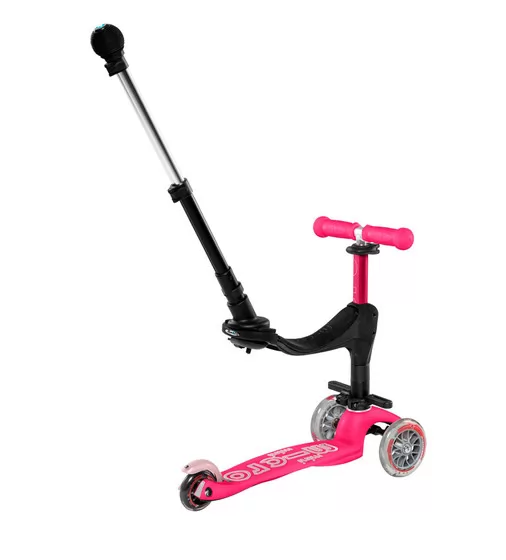 Самокат MICRO серии Mini 3in1 Deluxe Plus" – Розовый" - MMD079_4.jpg - № 4