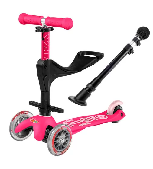Самокат MICRO серии Mini 3in1 Deluxe Plus" – Розовый" - MMD079_10.jpg - № 10