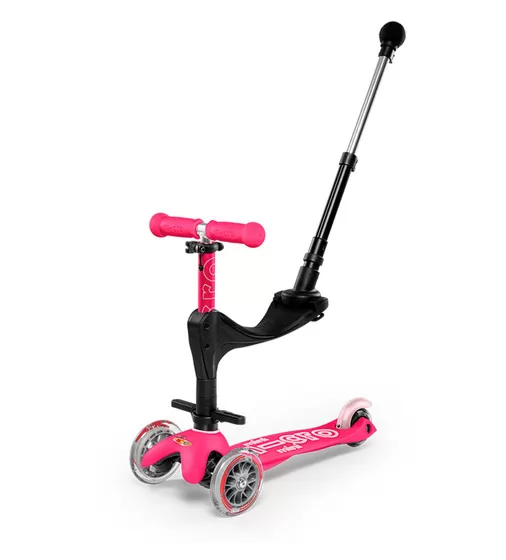 Самокат MICRO серии Mini 3in1 Deluxe Plus" – Розовый" - MMD079_2.jpg - № 2