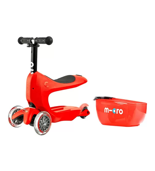 Самокат MICRO серии Mini2go Deluxe Plus – Красный - MMD032_8.jpg - № 8