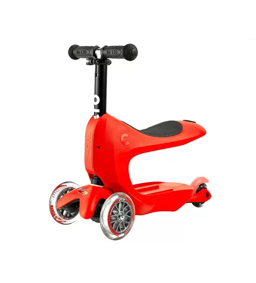 Самокат MICRO серии Mini2go Deluxe Plus – Красный - MMD032_10.jpg - № 10