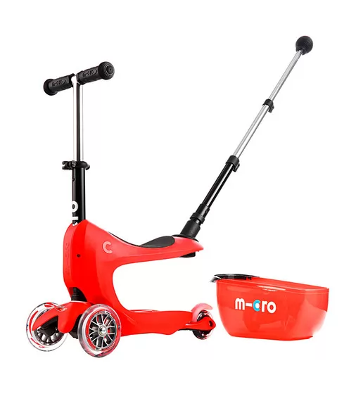 Самокат MICRO серии Mini2go Deluxe Plus – Красный - MMD032_7.jpg - № 7