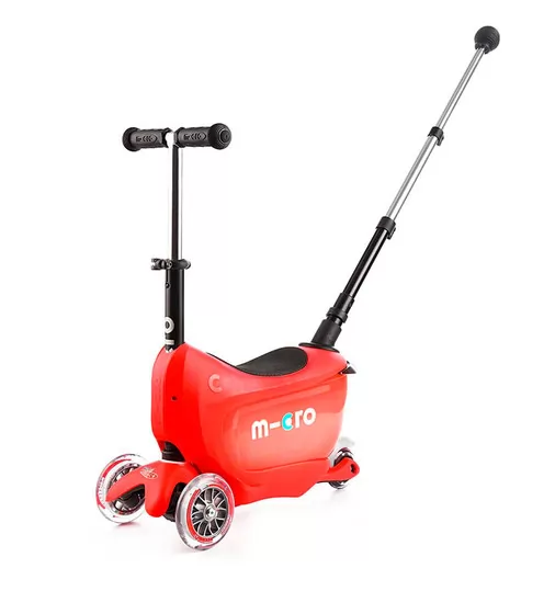 Самокат MICRO серии Mini2go Deluxe Plus – Красный - MMD032_6.jpg - № 6