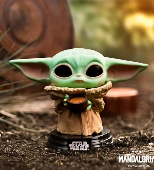 Игровая фигурка Funko Pop! cерии Мандалорец" ­ Малыш с чашкой" - 49933_5.jpg - № 5