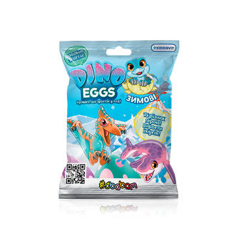 Растущая игрушка в яйце «Dino Eggs Winter» - Зимние динозавры