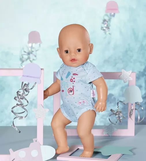 Одежда для куклы BABY born - Боди S2 (голубое) - 830130-2_4.jpg - № 4