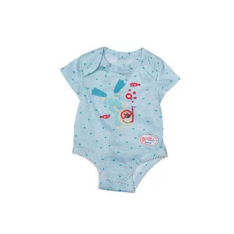 Одежда для куклы BABY born - Боди S2 (голубое)