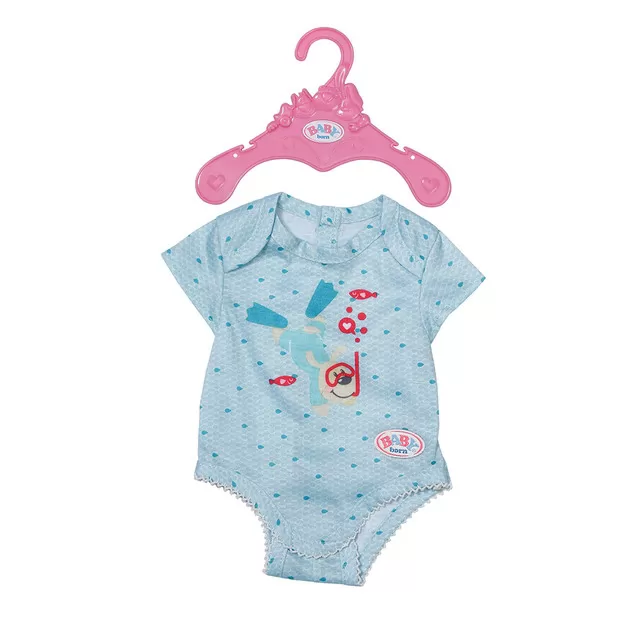 Одежда для куклы BABY born - Боди S2 (голубое)
