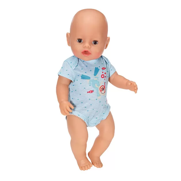 Одежда для куклы BABY born - Боди S2 (голубое)