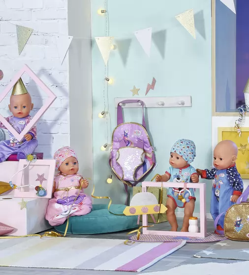 Одежда для куклы BABY born - Праздничный комбинезон (лаванд.) - 831090-1_6.jpg - № 6