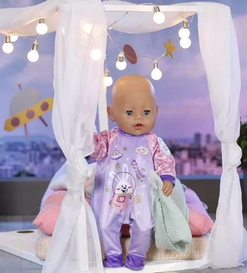 Одежда для куклы BABY born - Праздничный комбинезон (лаванд.) - 831090-1_3.jpg - № 3