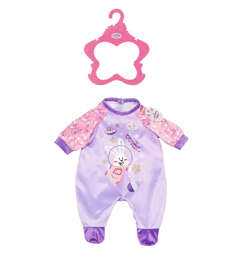 Одежда для куклы BABY born - Праздничный комбинезон (лаванд.) - 831090-1_9.jpg - № 9