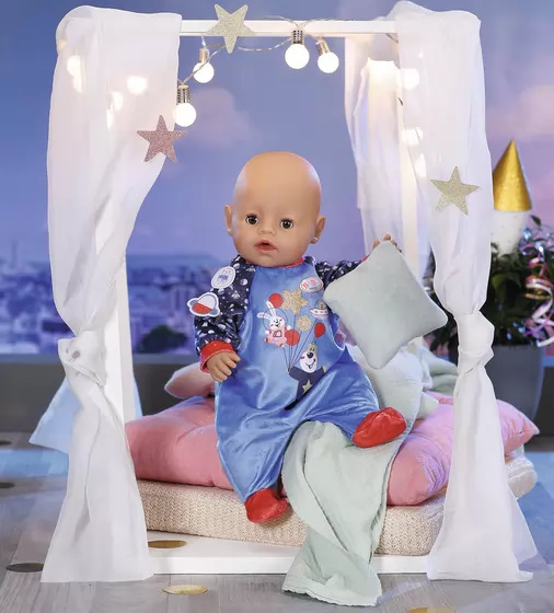 Одежда для куклы BABY born - Праздничный комбинезон (синий) - 831090-2_3.jpg - № 3