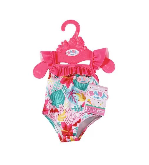 Одежда для куклы BABY born - Праздничный купальник S2 (c зайчиком) - 828281-2_9.jpg - № 9