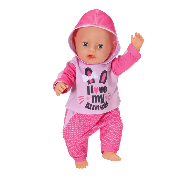 Набор одежды для куклы BABY born - Спортивный костюм (роз.)