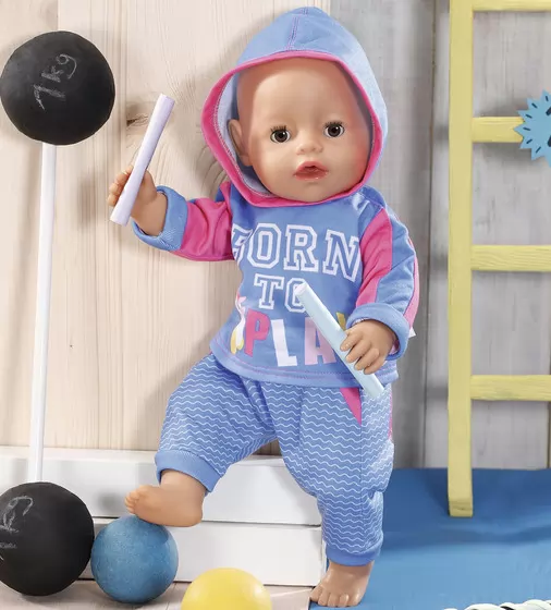 Набор одежды для куклы BABY born - Спортивный костюм (гол.) - 830109-2_6.jpg - № 6