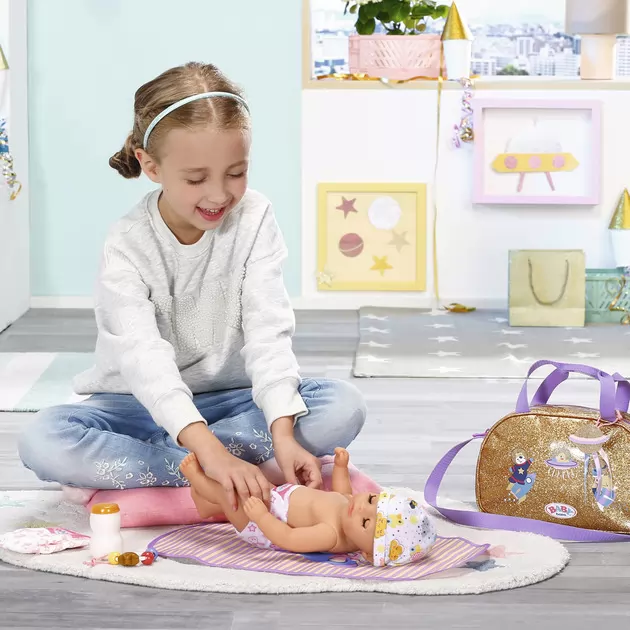 Сумка с аксессуарами для куклы BABY born серии День Рождения""