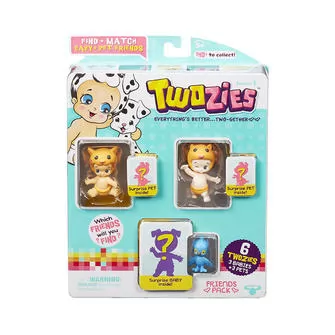 Набор Фигурок Twozies S1 - Шесть Веселых Друзей