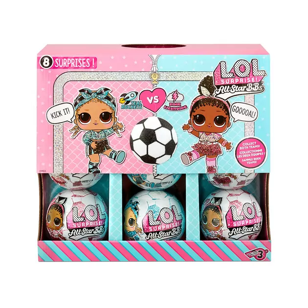 ИгровойнаборскуклойL.O.L. Surprise! –Футболистки