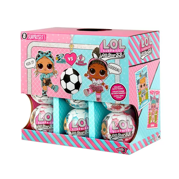 ИгровойнаборскуклойL.O.L. Surprise! –Футболистки