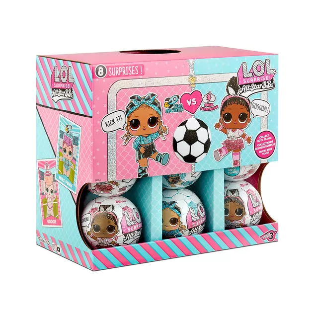 ИгровойнаборскуклойL.O.L. Surprise! –Футболистки
