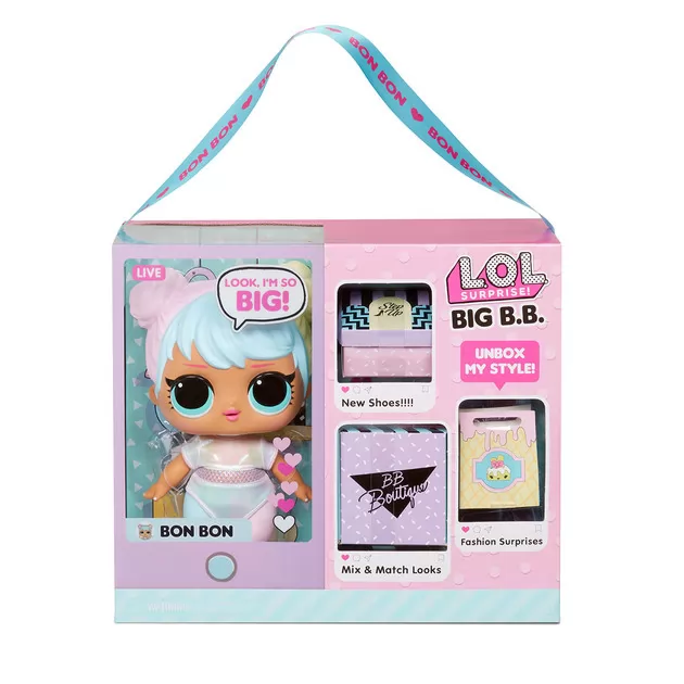 Набор с мега-куклой L.O.L. Surprise! серии Big B.B.Doll" – Бон-Бон"