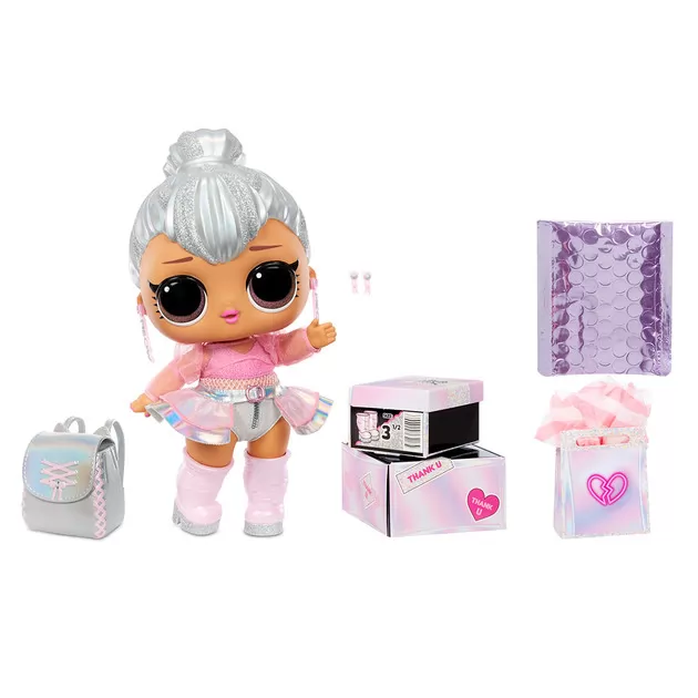Набор с мега-куклой L.O.L. Surprise! серии Big B.B.Doll" – Королева Китти"