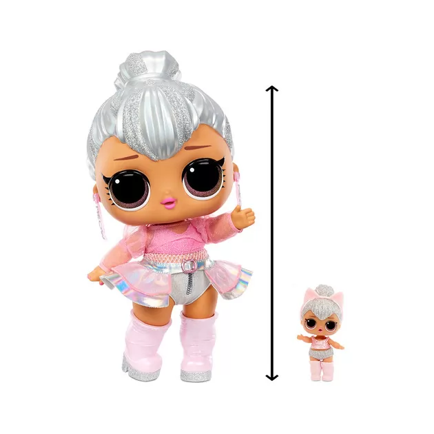 Набор с мега-куклой L.O.L. Surprise! серии Big B.B.Doll" – Королева Китти"